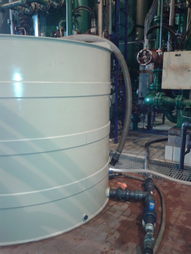 ESTRAZIONE RESINE CON POMPA EO EIETTORE E LAVAGGIO CON SERBATOI ESTERNI 2